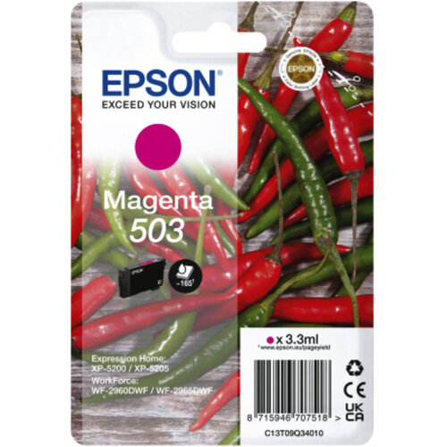Epson Inktcartridge Epson 503 T09Q34 rood