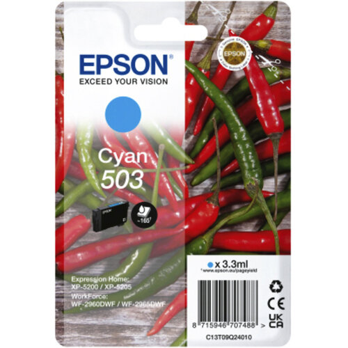 Epson Inktcartridge Epson 503 T09Q24 blauw