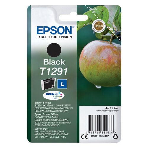 Epson Inktcartridge Epson T1291 zwart