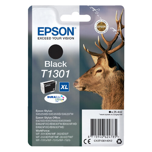 Epson Inktcartridge Epson T1301 zwart HC