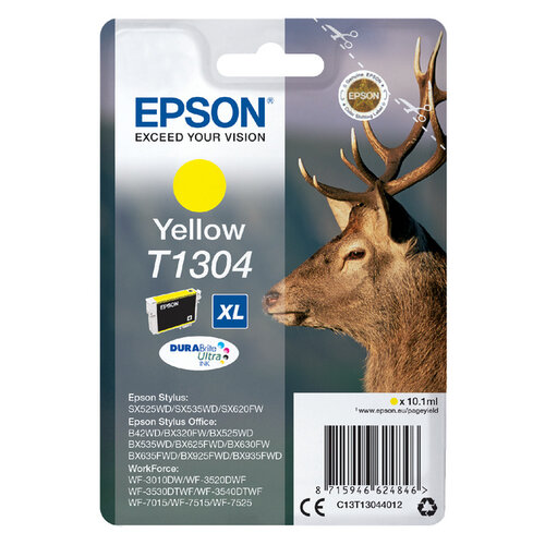 Epson Cartouche d’encre Epson T1304 jaune HC