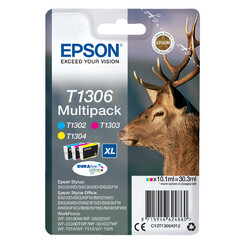 Inktcartridge Epson T1306 3 kleuren HC