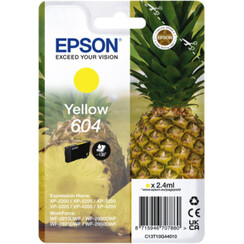 Cartouche d'encre Epson 604 T10G44 jaune