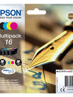 Epson Cartouche d’encre Epson 16 T1626 noir + 3 couleurs