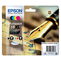 Epson Inktcartridge Epson  16XL T1636 zwart + 3 kleuren HC