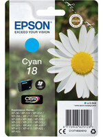 Epson Inktcartridge Epson 18 T1802 blauw
