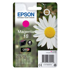 Inktcartridge Epson  18 T1803 rood