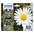 Epson Cartouche d’encre Epson 18 T1806 noir + 3 couleurs