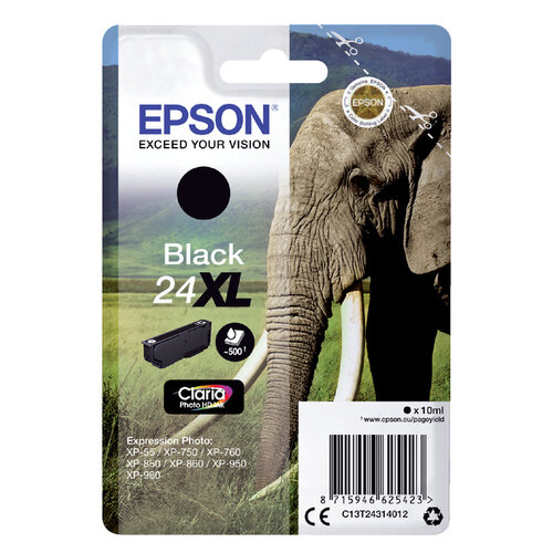 Epson Inktcartridge Epson 24XL T2431 zwart HC