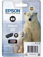 Epson Cartouche d’encre Epson 26 T2611 photo noir