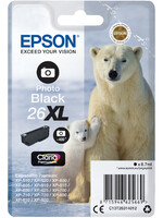 Epson Inktcartridge Epson 26XL T2631 foto zwart HC