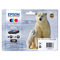 Epson Inktcartridge Epson 26XL T2636 zwart + 3 kleuren HC