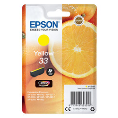 Cartouche d’encre Epson 33 T3344 jaune