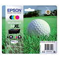 Epson Inktcartridge Epson 34XL T3476 zwart + 3 kleuren