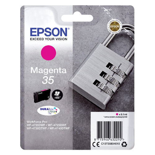Epson Inktcartridge Epson 35 T3583 rood