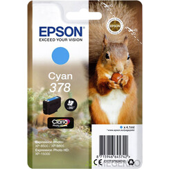 Inktcartridge Epson 378 T3782 blauw