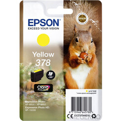 Inktcartridge Epson 378 T3784 geel