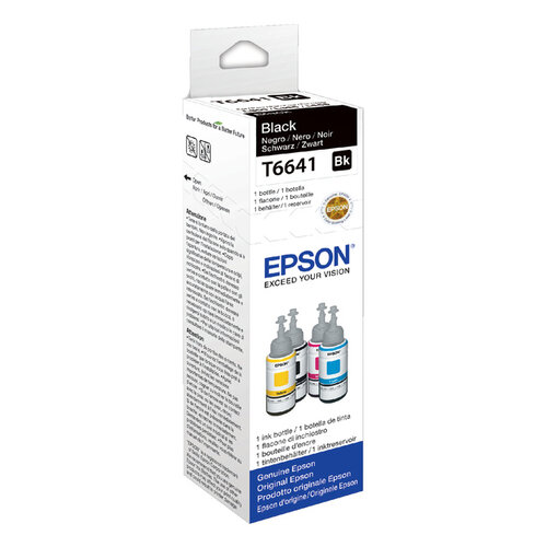 Epson Navulinkt Epson T6641 zwart