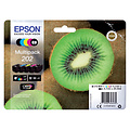 Epson Inktcartridge Epson 202 T02E74 zwart + 3 kleuren + foto zwart