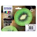 Epson Inktcartridge Epson 202XL T02G74 zwart + 3 kleuren + foto zwart