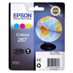 Inktcartridge Epson 267 T2670 3 kleuren