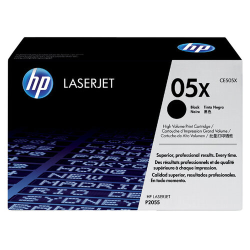 HP Cartouche toner HP CE505X nr05X noir HC