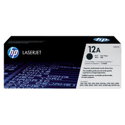 Cartouche toner HP Q2612A 12A noir