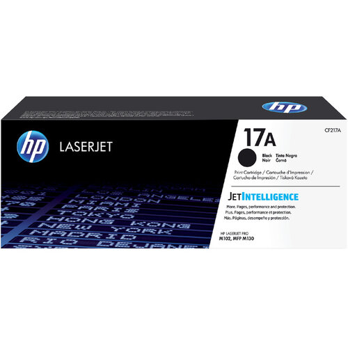 HP Tonercartridge HP CF217A 17A zwart