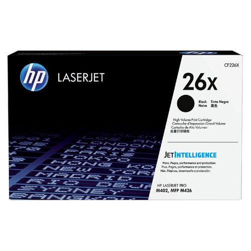 HP Tonercartridge HP CF226X 26X zwart HC