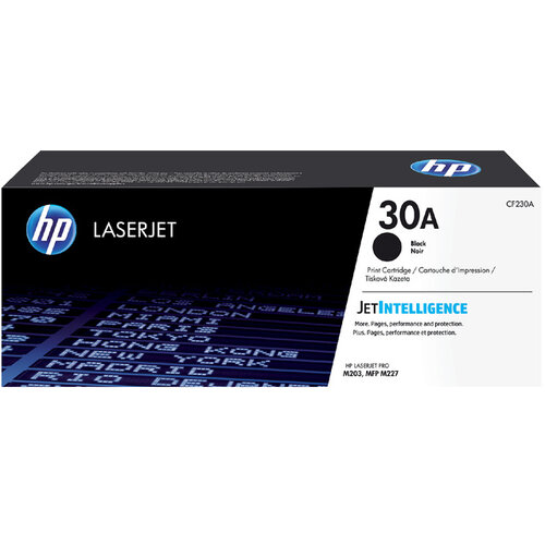 HP Tonercartridge HP CF230A 30A zwart