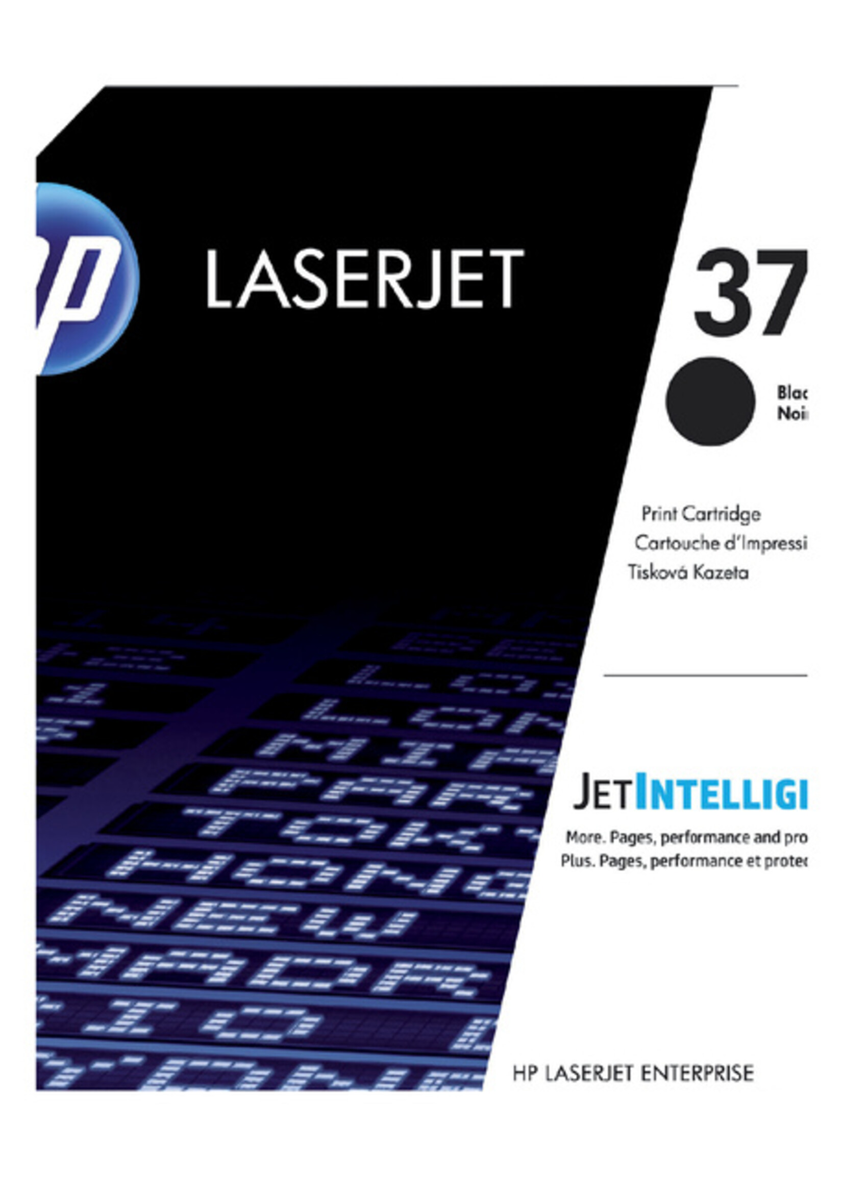 HP Tonercartridge HP CF237Y 37Y zwart EHC