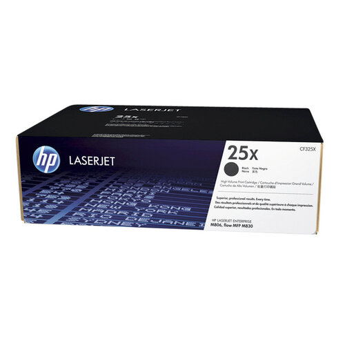 HP Tonercartridge HP CF325X 25X zwart