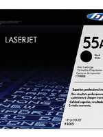 HP Cartouche toner HP CE255A 55A noir