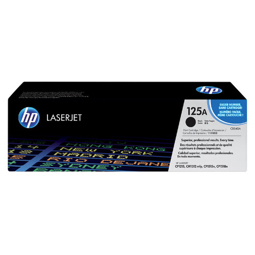 HP Cartouche toner HP CB540A 125A noir