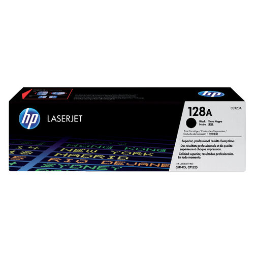 HP Cartouche toner HP CE320A 128A noir