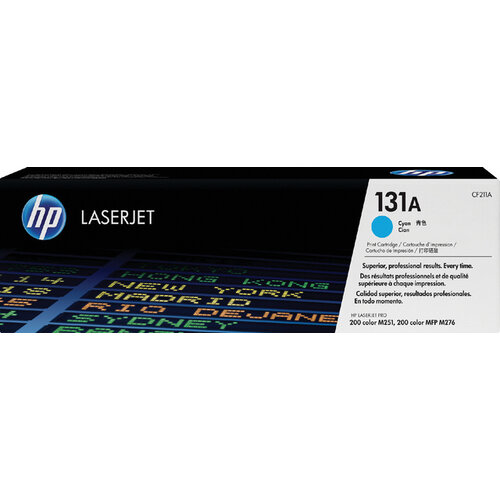 HP Cartouche toner HP CF211A 131A bleu