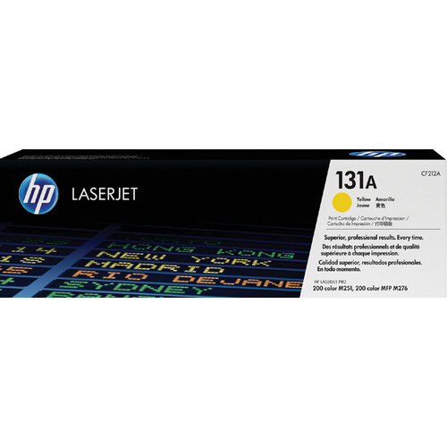 HP Cartouche toner HP CF212A 131A jaune