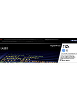 HP Cartouche toner HP W2071 A 117A bleu