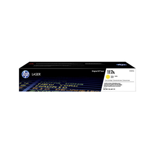 HP Tonercartridge HP W2072A 117A geel