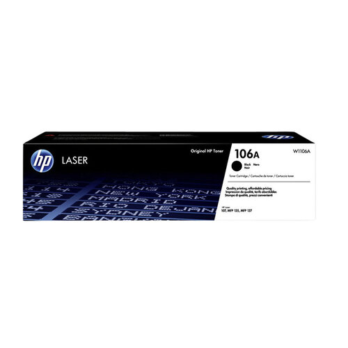 HP Cartouche toner HP 106A Black Original Laser W1106A