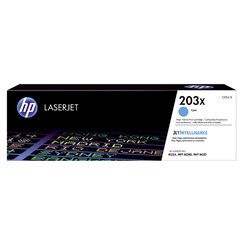 Cartouche toner HP CF541X 203X bleu HC