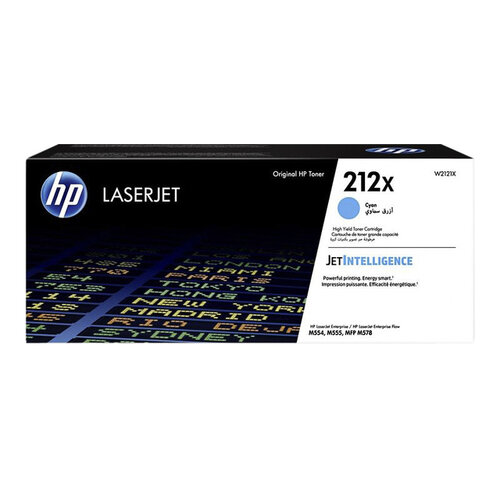 HP Cartouche toner HP 212X W2121X bleu
