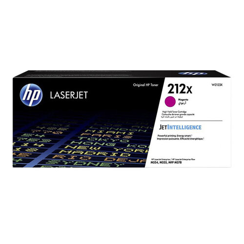 HP Cartouche toner HP 212X W2123X rouge