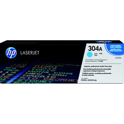 Tonercartridge HP CC531A 304A blauw