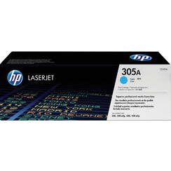 Tonercartridge HP CE411A 305A blauw