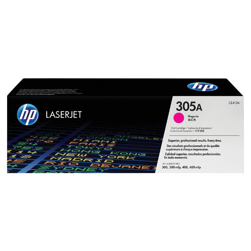 HP Cartouche toner HP CE413A 305A rouge