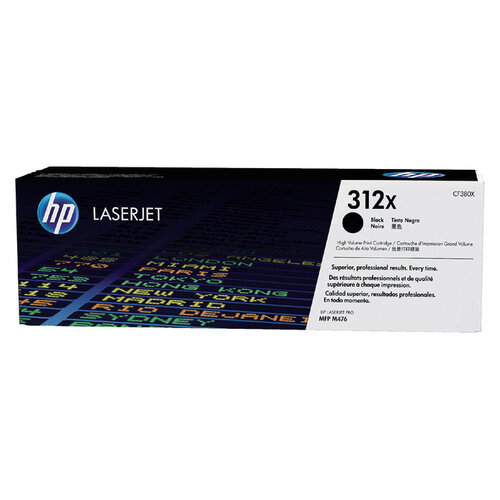 HP Tonercartridge HP CF380X 312X zwart HC