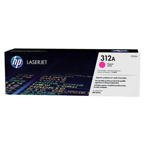 HP Cartouche toner HP CF383A 312A rouge