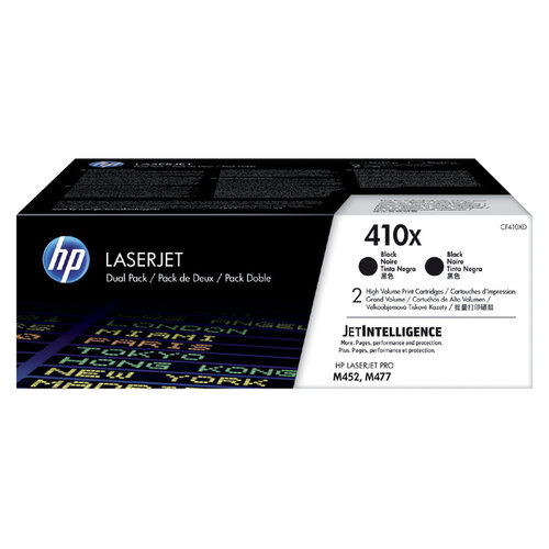 HP Cartouche toner HP CF410XD410X noir HC 2x