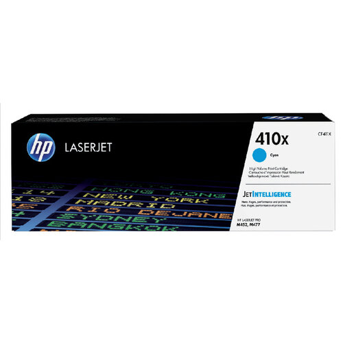 HP Cartouche toner  HP CF411X 410X bleu HC